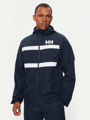 Helly Hansen Kurtka żeglarska Salt Striped Windbreaker Jkt 34453 Granatowy Regular Fit