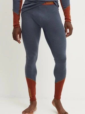 Helly Hansen legginsy funkcyjne LIFA MERINO kolor szary 49366