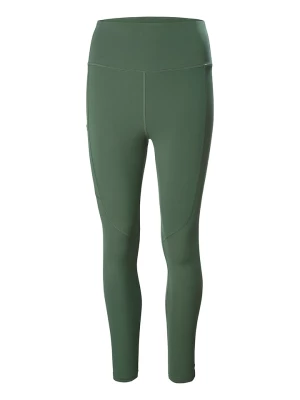 Helly Hansen Legginsy funkcyjne "Rapide" w kolorze zielonym rozmiar: XS