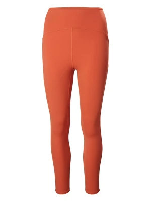 Helly Hansen Legginsy funkcyjne w kolorze pomarańczowym rozmiar: M