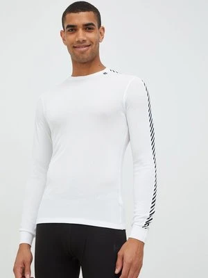 Helly Hansen longsleeve funkcyjny kolor biały