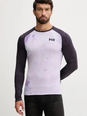 Helly Hansen longsleeve funkcyjny Lifa Active kolor fioletowy 49389