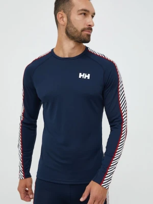 Helly Hansen longsleeve funkcyjny Lifa Active kolor granatowy 49412