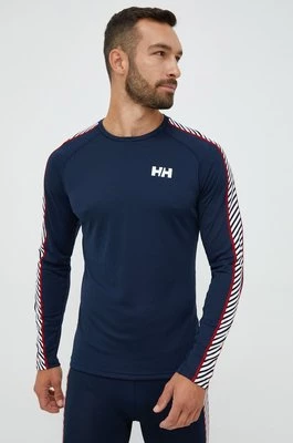 Helly Hansen longsleeve funkcyjny Lifa Active kolor granatowy 49412