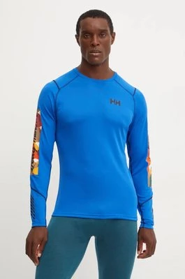 Helly Hansen longsleeve funkcyjny Lifa Active kolor niebieski 49389