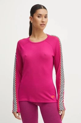 Helly Hansen longsleeve funkcyjny Lifa Active kolor różowy 49413