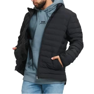 Zdjęcie produktu Helly Hansen Mono Material Insulator Jacket 53495-991, Męskie, Czarne, kurtki, poliester, rozmiar: M