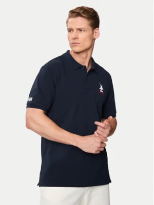 Helly Hansen Polo Koster Polo 34299 Granatowy Regular Fit