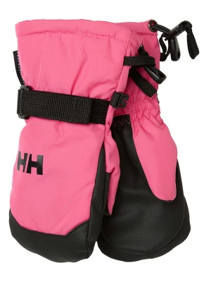 Helly Hansen Rękawiczki funkcyjne "Rider" w kolorze różowo-czarnym rozmiar: 128