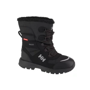 Helly Hansen Silverton Winter Boots 11759-990, Dla chłopca, Czarne, śniegowce, skóra syntetyczna, rozmiar: 30