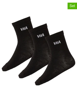 Helly Hansen Skarpety (3 pary) w kolorze czarnym rozmiar: 23-25
