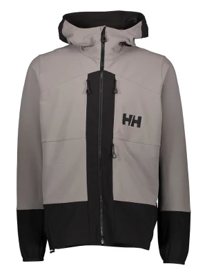 Helly Hansen Softshellowa kurtka narciarska "Odin BC" w kolorze czarno-szarym rozmiar: M