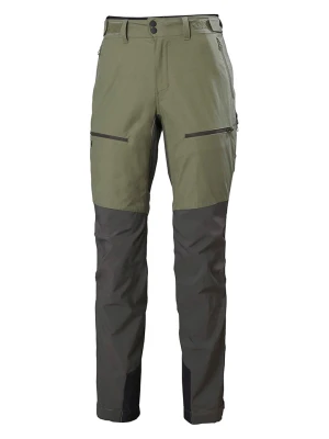Helly Hansen Spodnie funkcyjne "Verglas Tur" - Regular fit - w kolorze oliwkowo-antracytowym rozmiar: L