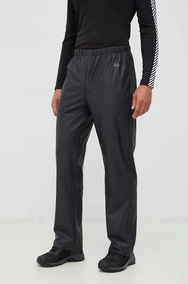 Helly Hansen spodnie męskie kolor czarny proste