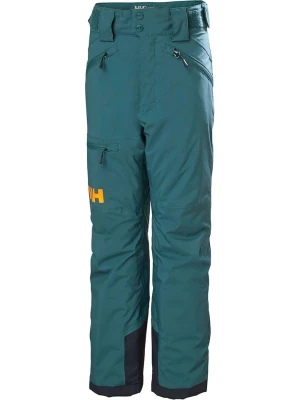 Helly Hansen Spodnie narciarskie "Elements" w kolorze turkusowym rozmiar: 152