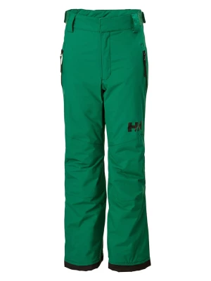 Helly Hansen Spodnie narciarskie "Legendary" w kolorze zielonym rozmiar: 164