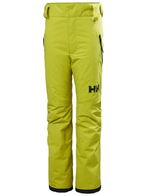 Helly Hansen Spodnie narciarskie "Legendary" w kolorze zielonym rozmiar: 140