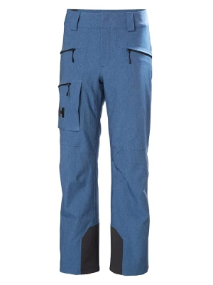 Helly Hansen Spodnie narciarskie "Powderqueen" w kolorze niebieskim rozmiar: XL