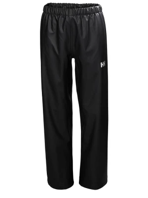 Helly Hansen Spodnie przeciwdeszczowe "Moss" w kolorze czarnym rozmiar: 140