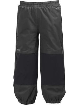 Helly Hansen Spodnie przeciwdeszczowe "Shelter" w kolorze ciemnoszarym rozmiar: 98