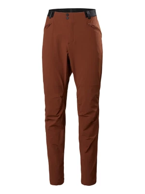 Helly Hansen Spodnie softshellowe "Rask Light" w kolorze brązowym rozmiar: L