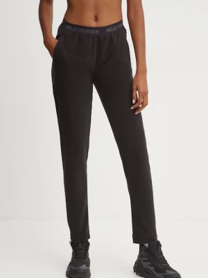 Helly Hansen spodnie sportowe Daybreaker damskie kolor czarny gładkie 51743