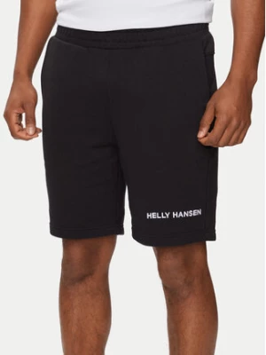 Helly Hansen Szorty sportowe Core Sweat Shorts 53684 Czarny Regular Fit