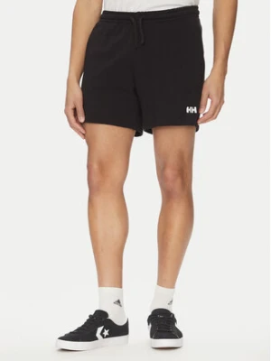 Helly Hansen Szorty sportowe Terry Loop 54291 Czarny Regular Fit
