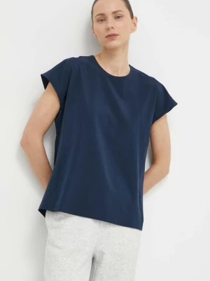 Helly Hansen t-shirt damski kolor granatowy