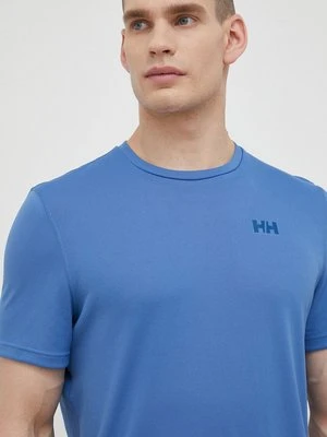 Helly Hansen t-shirt funkcyjny Solen kolor niebieski 49349