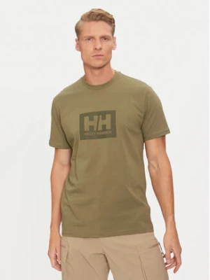 Helly Hansen T-Shirt HH Box 53285 Zielony Regular Fit