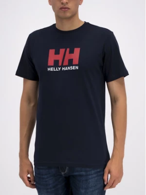 Helly Hansen T-Shirt Logo 33979 Granatowy Regular Fit