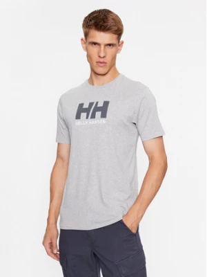 Helly Hansen T-Shirt Logo 33979 Szary Regular Fit