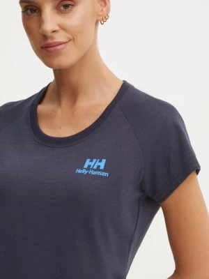 Helly Hansen t-shirt NORD damski kolor granatowy 62985