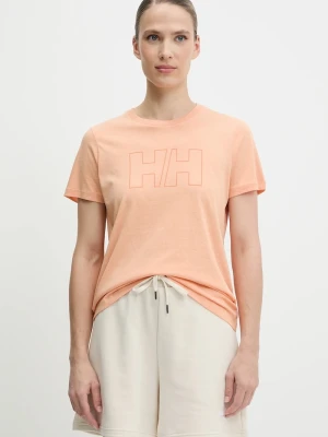 Helly Hansen t-shirt pomarańczowy