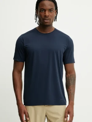 Helly Hansen t-shirt SHINE SOLEN męski kolor granatowy gładki 49573