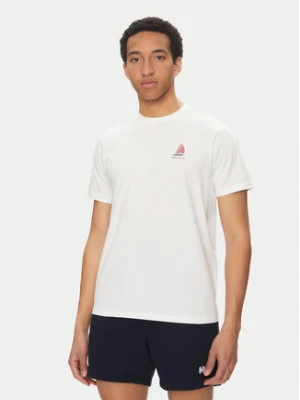 Helly Hansen T-Shirt Shoreline 54601 Biały Regular Fit