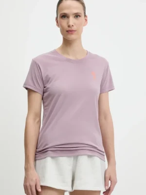 Helly Hansen t-shirt SKOG damski kolor fioletowy 63083