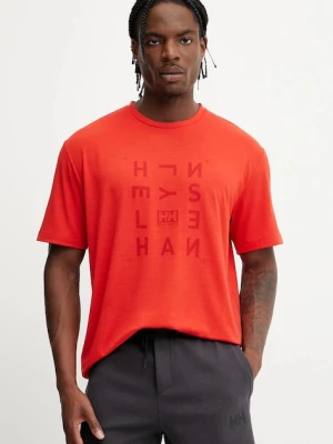 Helly Hansen t-shirt SKOG RECYCLED GRAPHIC