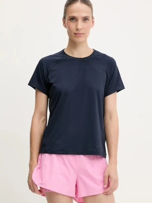 Helly Hansen t-shirt sportowy SHINE SOLEN damski kolor granatowy 49577