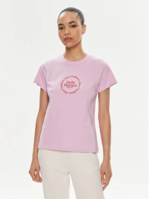 Helly Hansen T-Shirt W Core Graphic T-Shirt 54080 Różowy Regular Fit
