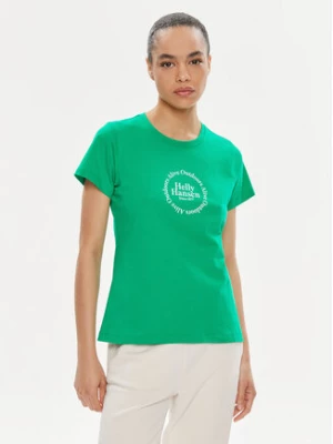 Helly Hansen T-Shirt W Core Graphic T-Shirt 54080 Zielony Regular Fit