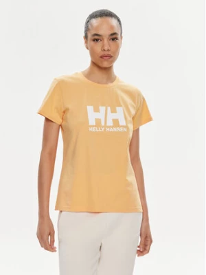 Helly Hansen T-Shirt W Hh Logo T-Shirt 2.0 34465 Pomarańczowy Regular Fit
