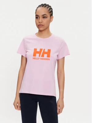 Helly Hansen T-Shirt W Hh Logo T-Shirt 2.0 34465 Różowy Regular Fit