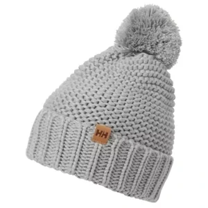 Zdjęcie produktu Helly Hansen W Calgary Chunky Beanie 67266-841, Damskie, Szare, czapki, poliakryl, rozmiar: One size