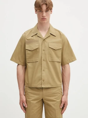 Helmut Lang koszula bawełniana BOXY.FIELD.SHRT.COMP