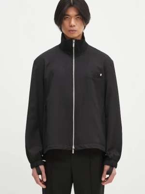 Helmut Lang kurtka wełniana Relaxed Bomber.Suit