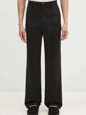 Helmut Lang spodnie wełniane Relaxed Trouser.Suit
