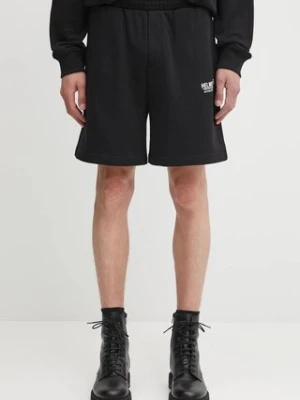 Helmut Lang szorty bawełniane męskie kolor czarny P04HM209