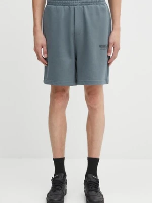 Helmut Lang szorty bawełniane męskie kolor niebieski P04HM209